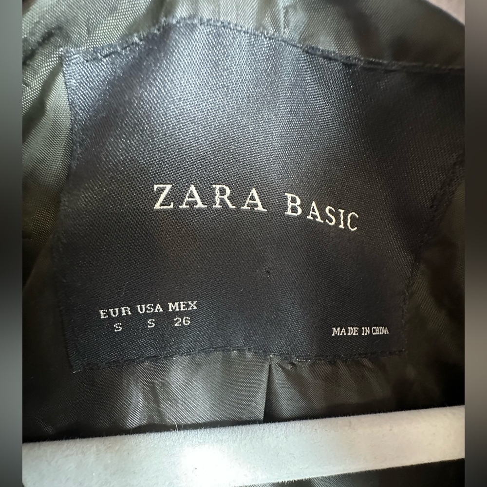Zara Basic Quilted Country Style Jacket Size Small - Picture 7 of 14